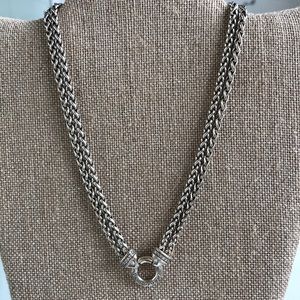 David Yurman 16” Double Wheat Chain Necklace